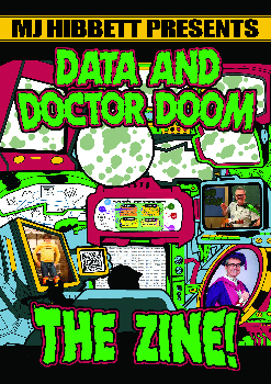 cover of Data and Doctor Doom - The Zine